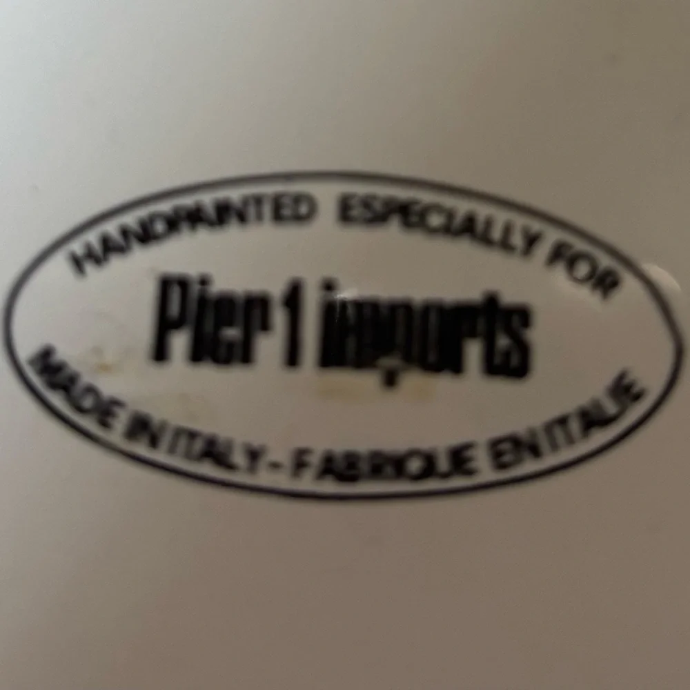 Pier 1 elegant mug